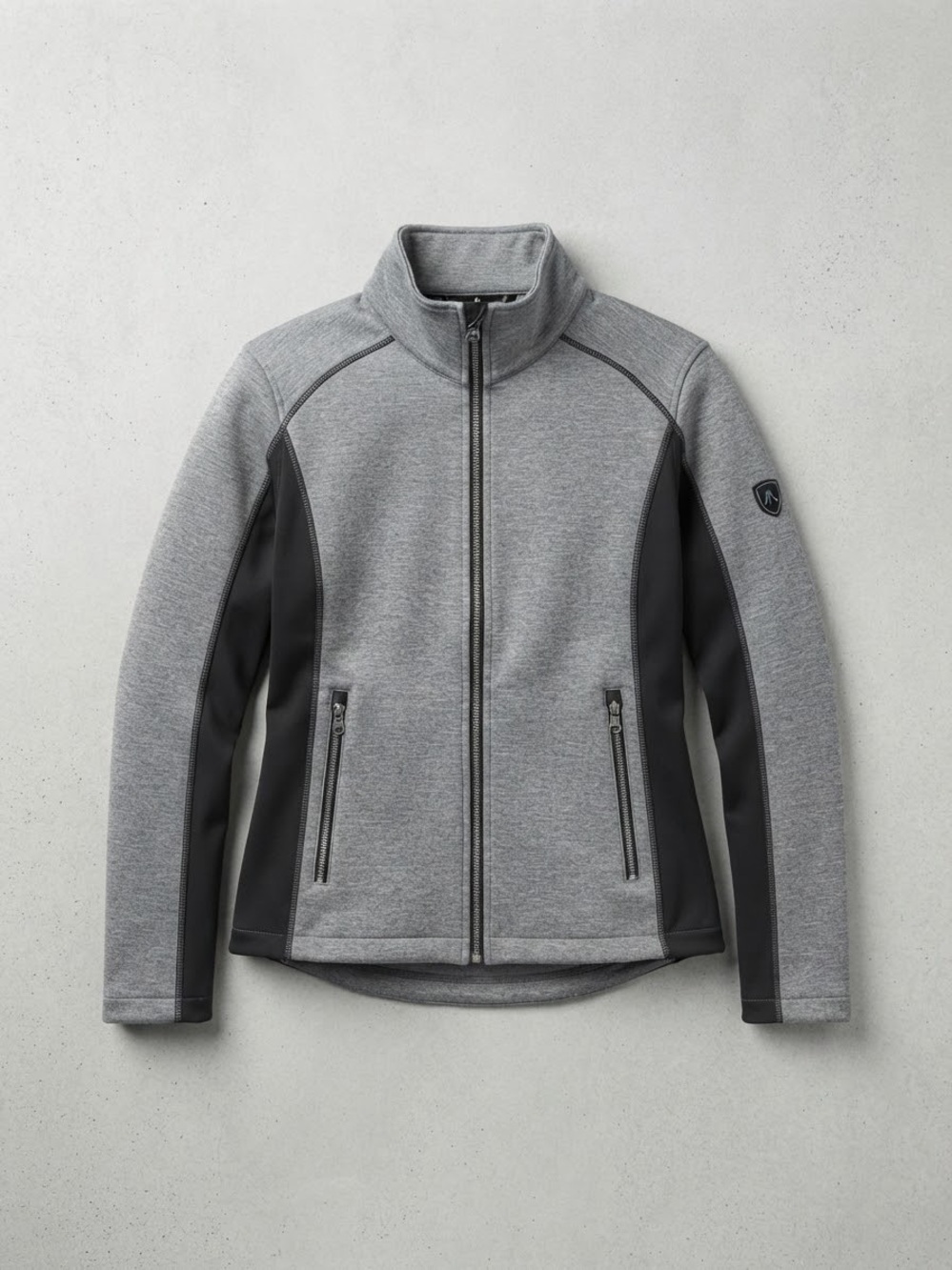 Kuhl Men's Gray Full-Zip Performance Jacket